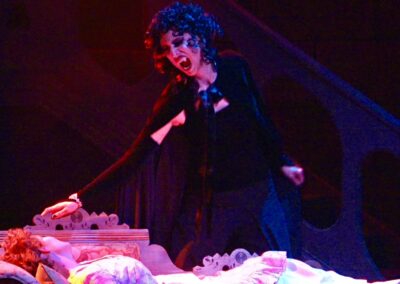 scrappy lady productions: Amy Rubin as Dracula