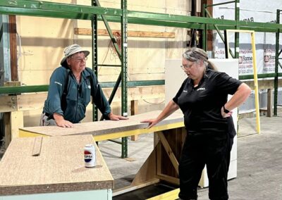 scrappy lady productions: don and rick on bakersfield set